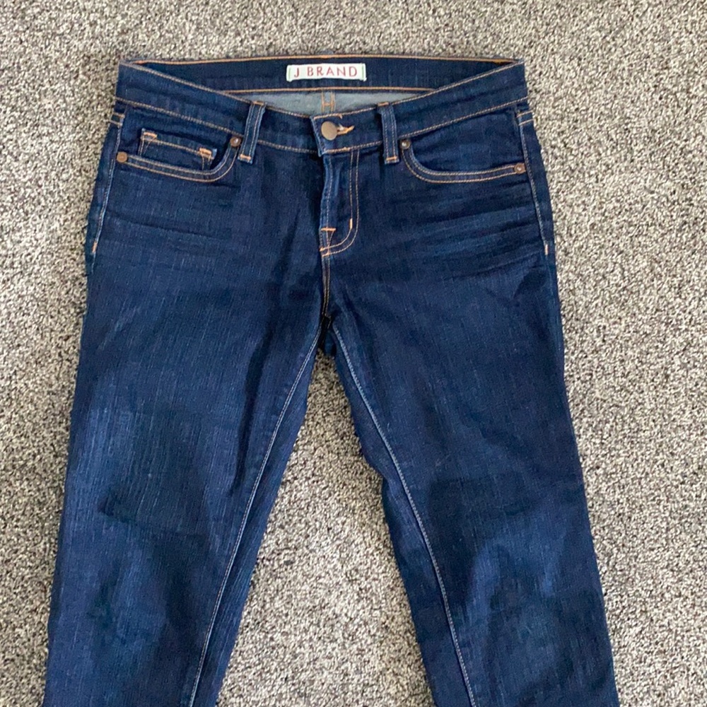 J Brand cropped skinny jeans